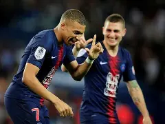 包含巴黎圣日耳曼法甲战胜摩纳哥登贝莱助攻建功的词条